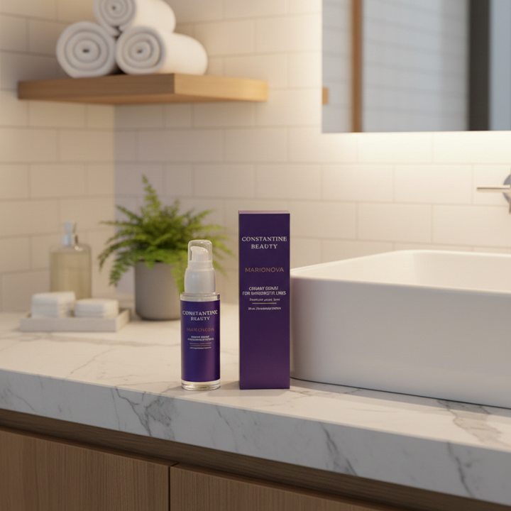 Marionova - Κρεμώδης Ορός για τις Ρυτίδες Μαριονέτας με Πεπτίδια Χαλκού