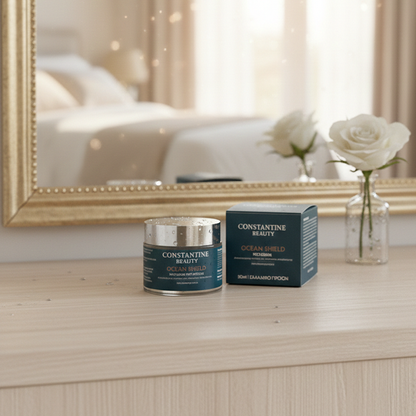 Ocean Shield – Premium Lifting Κρέμα Λαιμού & Ντεκολτέ με Arctalis