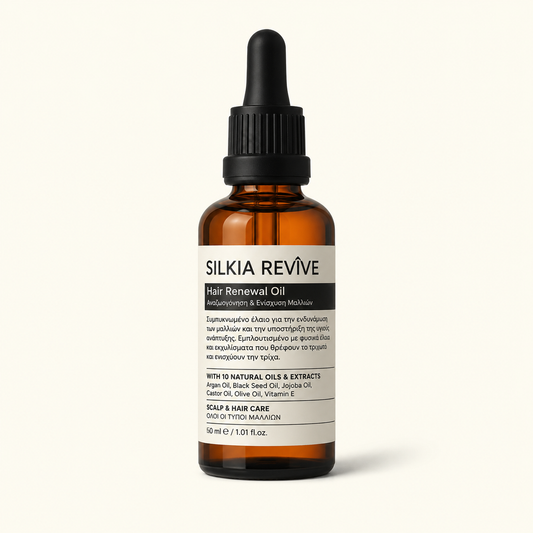 Silkia Revîve - Έλαιο Θρέψης & Λάμψης Μαλλιών