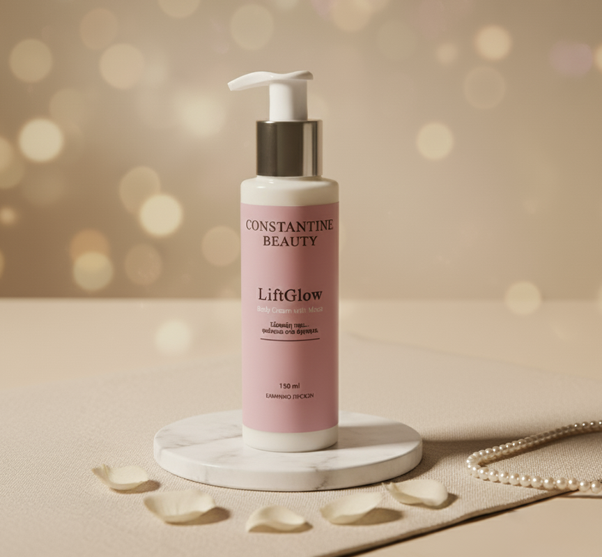 LiftGlow – Κρέμα Σύσφιξης & Λάμψης κατά της Κυτταρίτιδας με Μάκα & Δεντρολίβανο