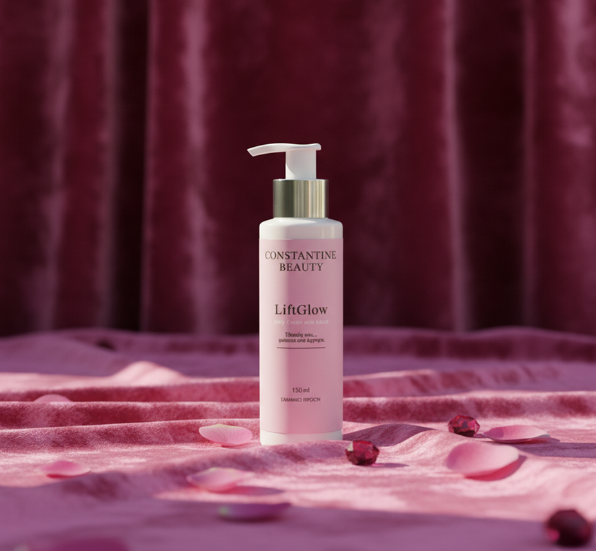 LiftGlow – Κρέμα Σύσφιξης & Λάμψης κατά της Κυτταρίτιδας με Μάκα & Δεντρολίβανο