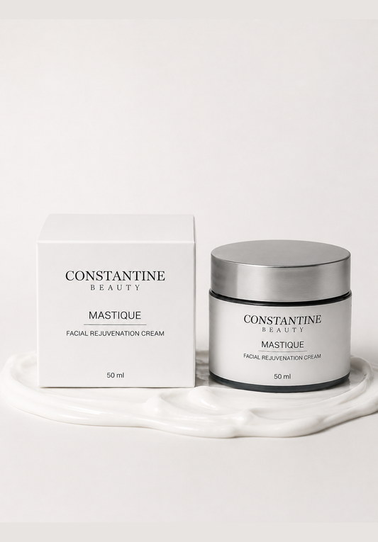 Mastique -  Κρέμα Ανάπλασης Προσώπου με Μαστιχέλαιο & Βούτυρο Καριτέ
