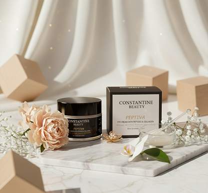 Peptiva – Κρέμα Ματιών για το Μεσόφρυο & τους Μαύρους Κύκλους με Φυτική Σιλικόνη