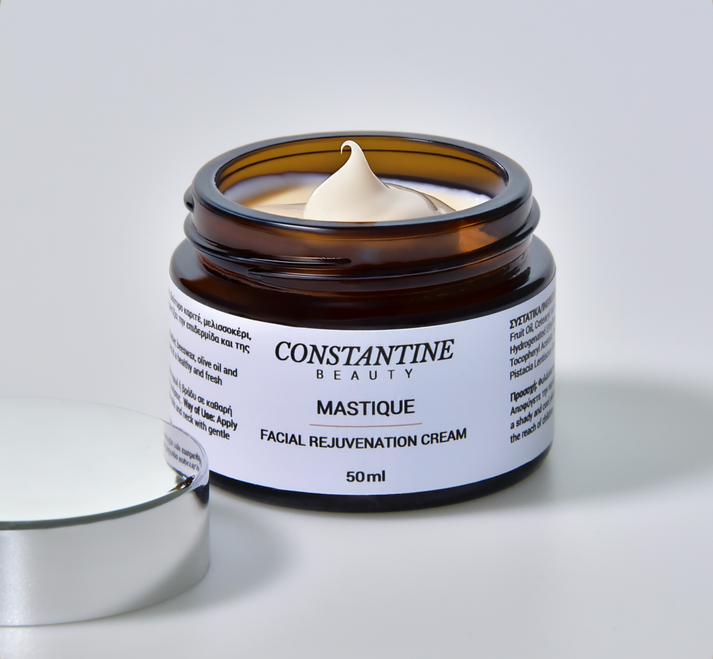 Mastique -  Κρέμα Ανάπλασης Προσώπου με Μαστιχέλαιο & Βούτυρο Καριτέ